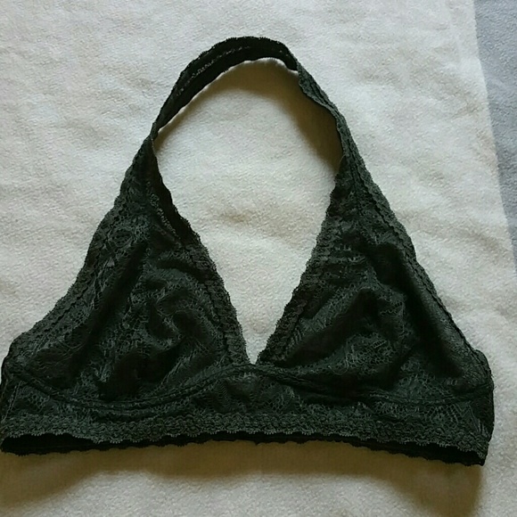 aerie Other - EUC Aerie Lace Halter Bralette, Medium